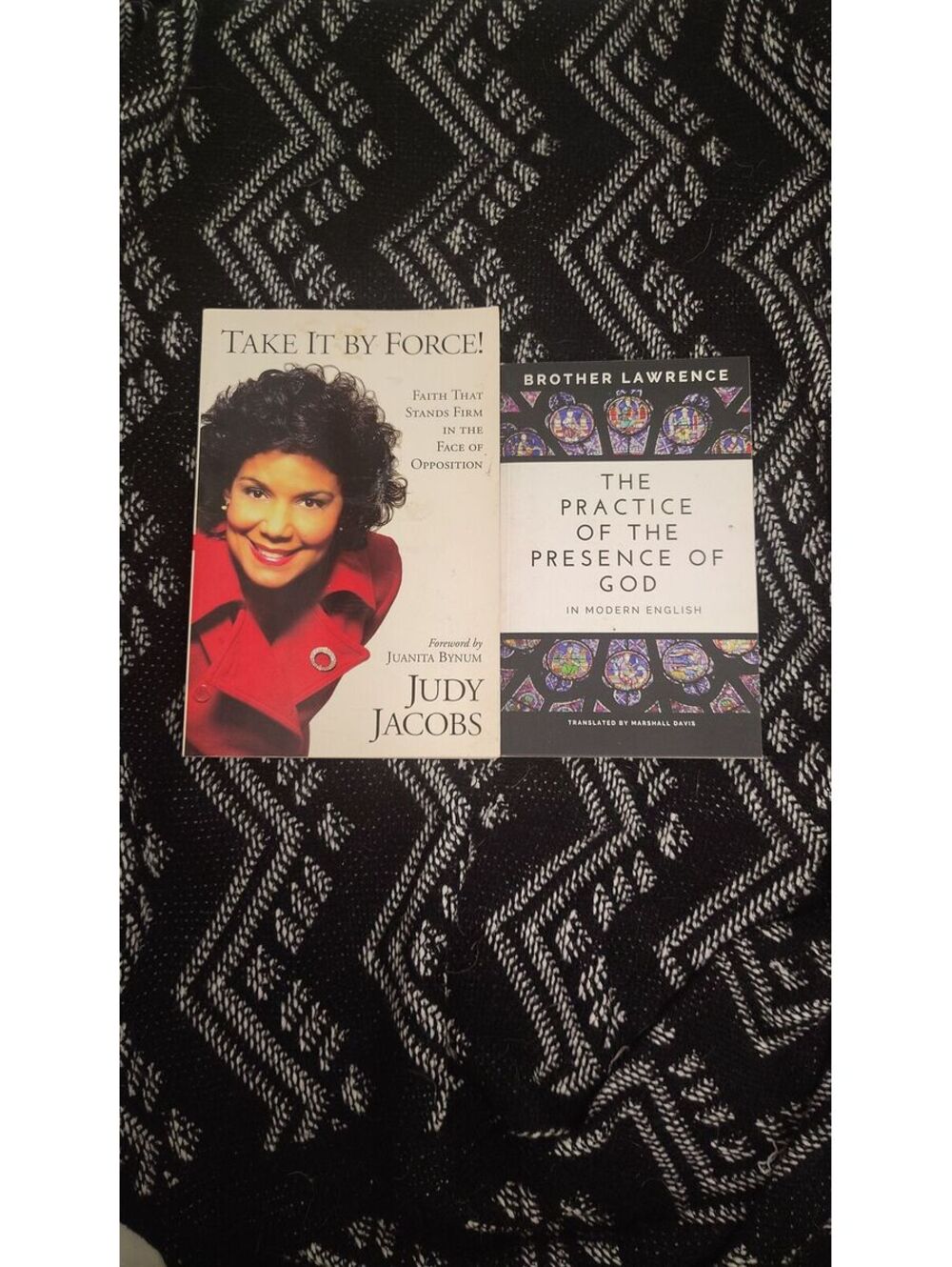 Christian Prayer Devotional 2 Book Lot Judy Jacobs Brother Lawrence Faith
